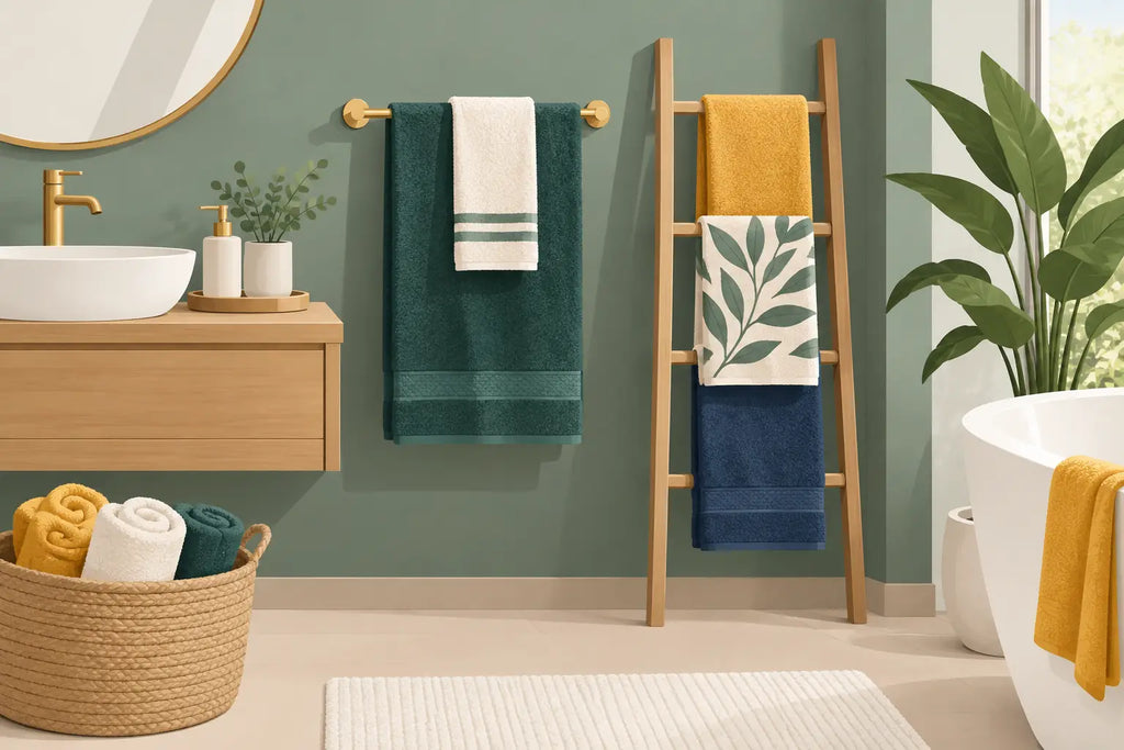 Luxury Towels That Bring Personality to the Bathroom – Benjamin Tate Design