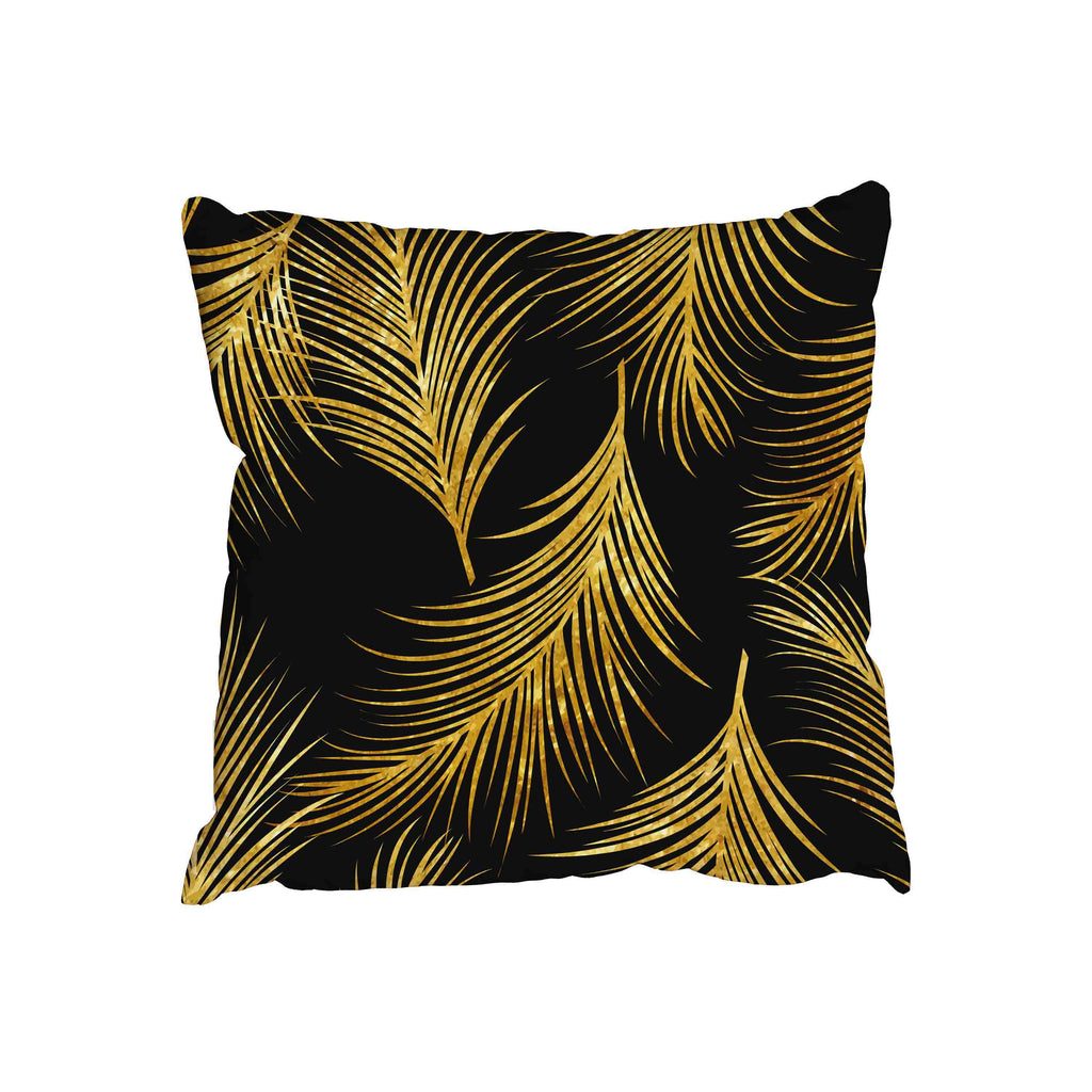 New Product Golden palm leaves (Cushion)  - Andrew Lee Home and Living