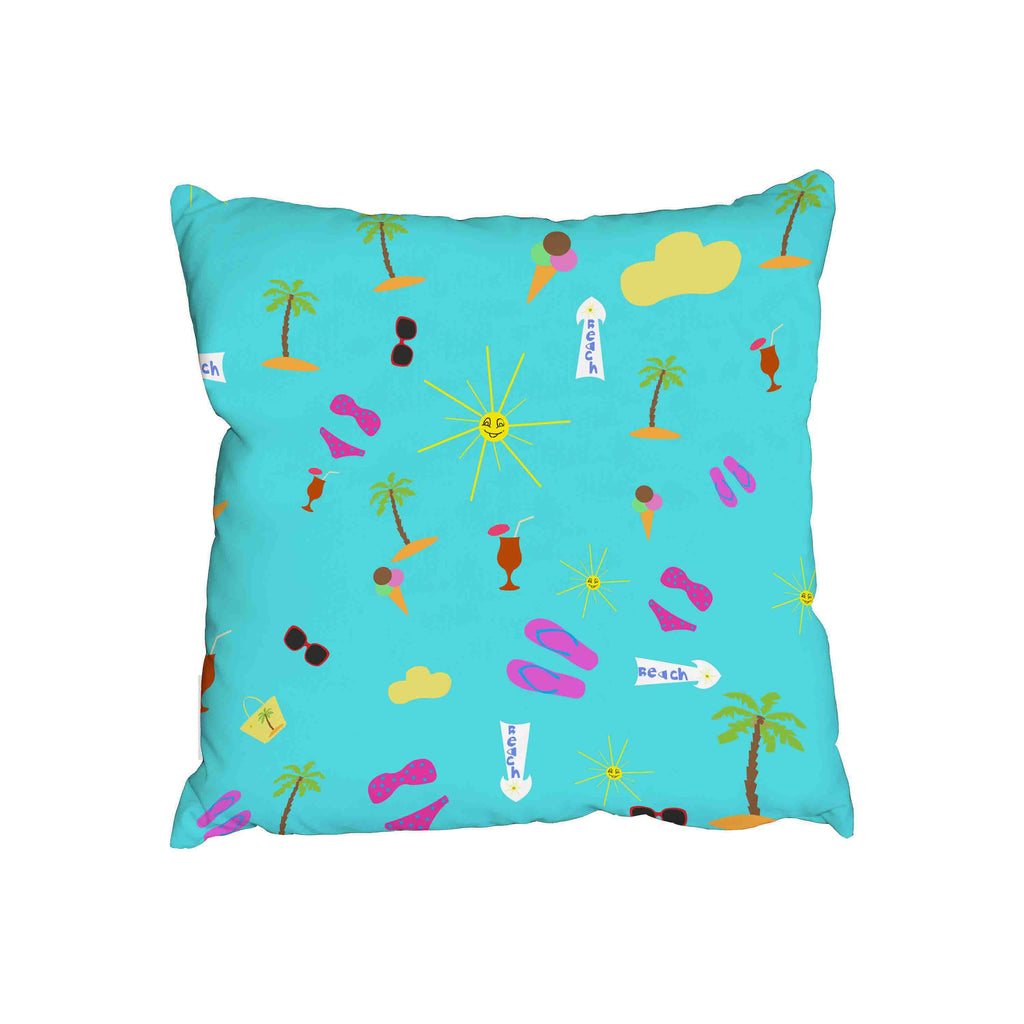 New Product Beach holiday (Cushion)  - Andrew Lee Home and Living