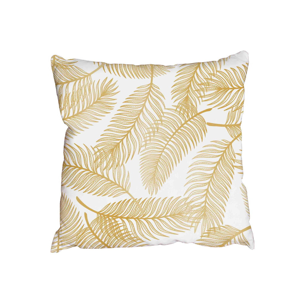 New Product Golden Tropical Palm Tree Leaves (Cushion)  - Andrew Lee Home and Living Homeware