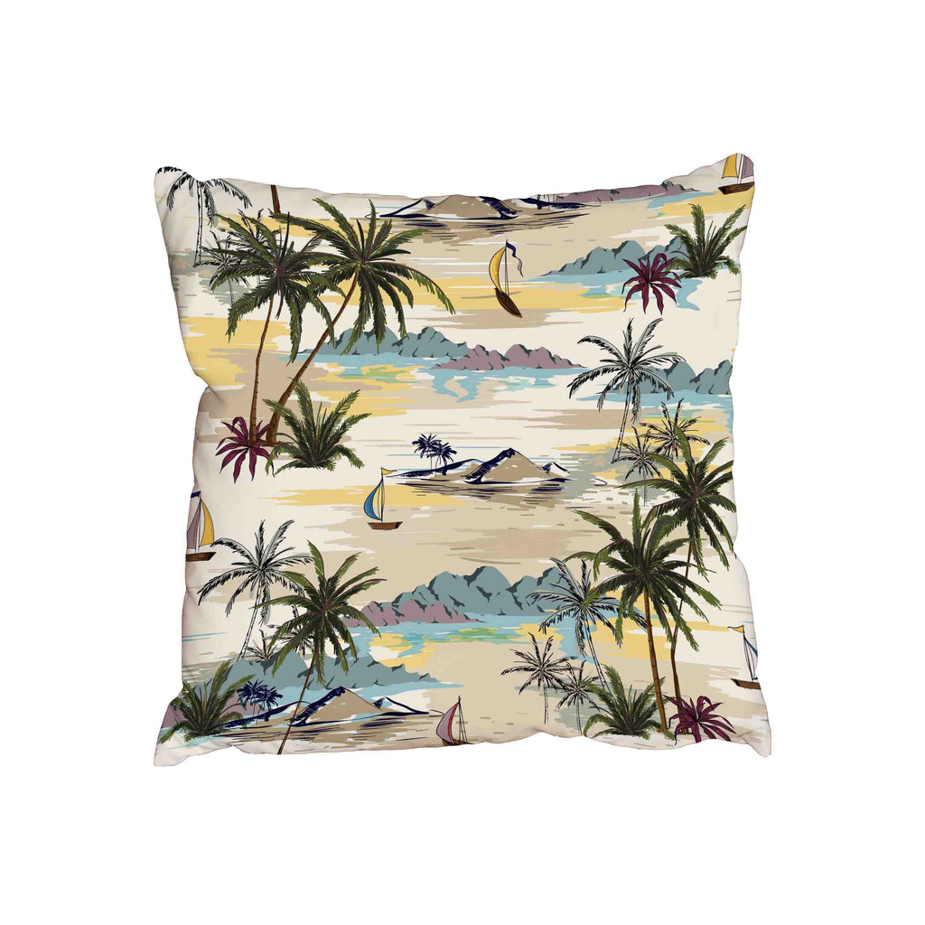 New Product Vintage Beautiful island (Cushion)  - Andrew Lee Home and Living Homeware