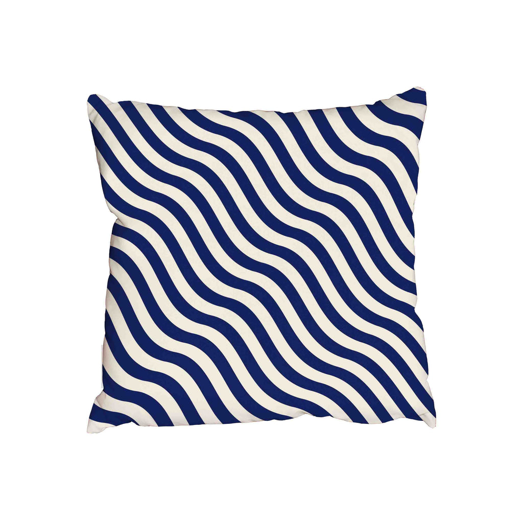 New Product Nautical blue striped abstract (Cushion)  - Andrew Lee Home and Living Homeware