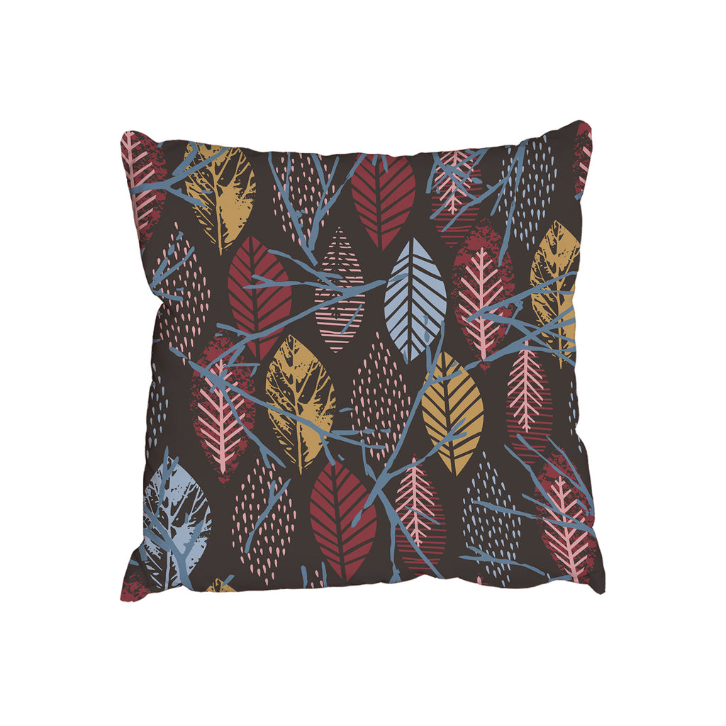 New Product Abstract autumn leaves (Cushion)  - Andrew Lee Home and Living Homeware
