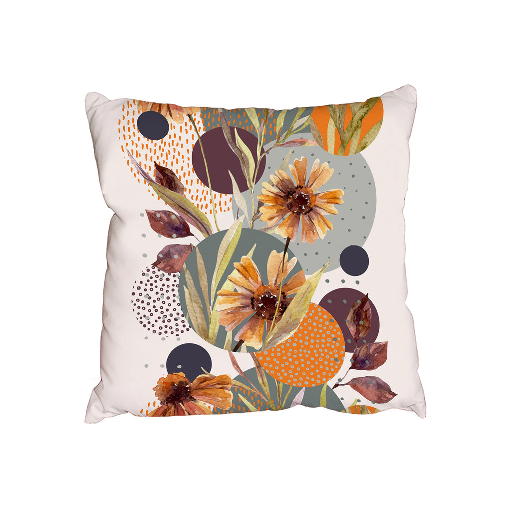 New Product Watercolor flowers and leaves (Cushion)  - Andrew Lee Home and Living Homeware