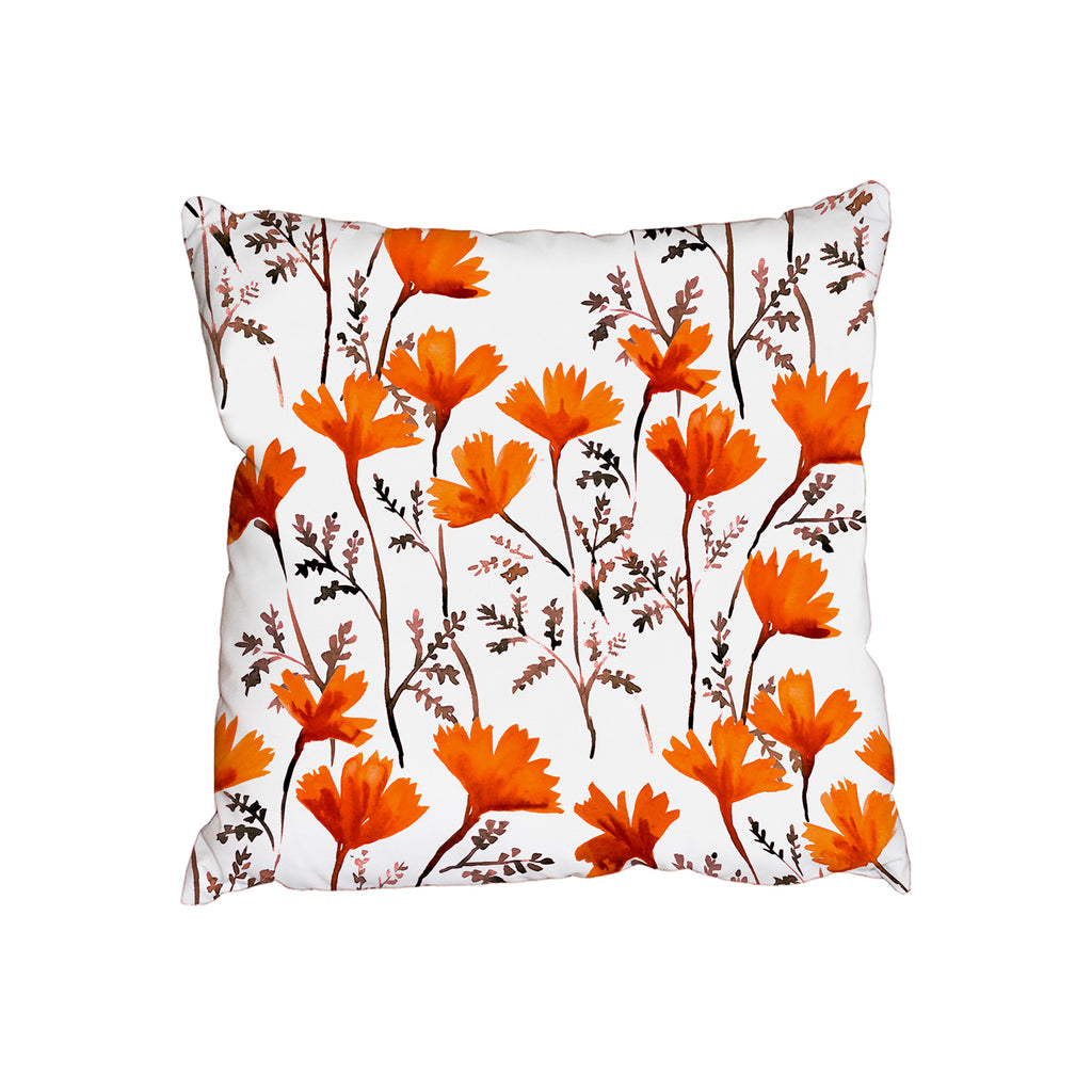 New Product Hand drawn simple flowers (Cushion)  - Andrew Lee Home and Living Homeware