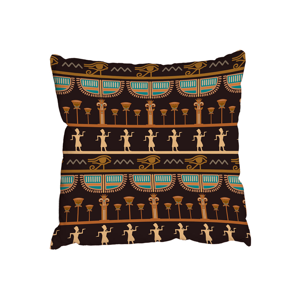 New Product Tribal Egyptian silhouettes (Cushion)  - Andrew Lee Home and Living Homeware