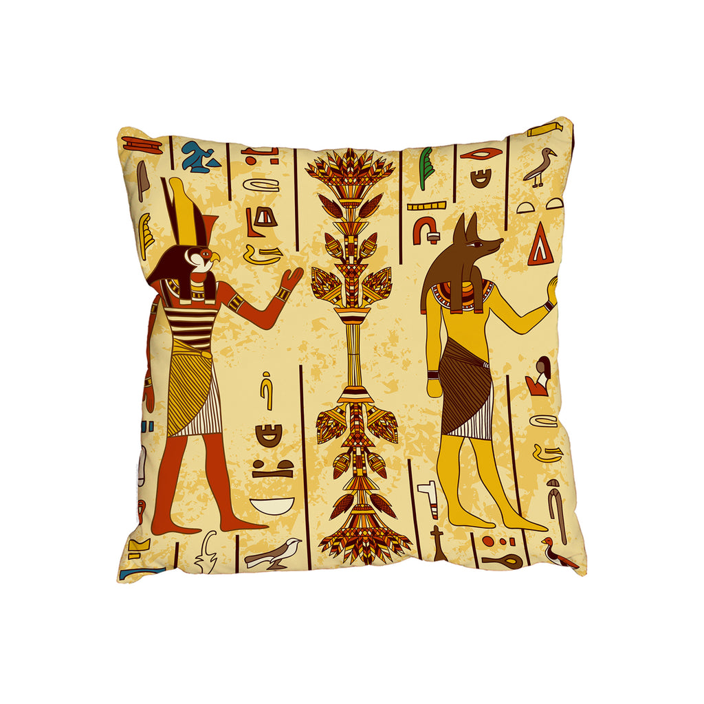 New Product Egyptian gods and ancient egyptian hieroglyphs (Cushion)  - Andrew Lee Home and Living Homeware