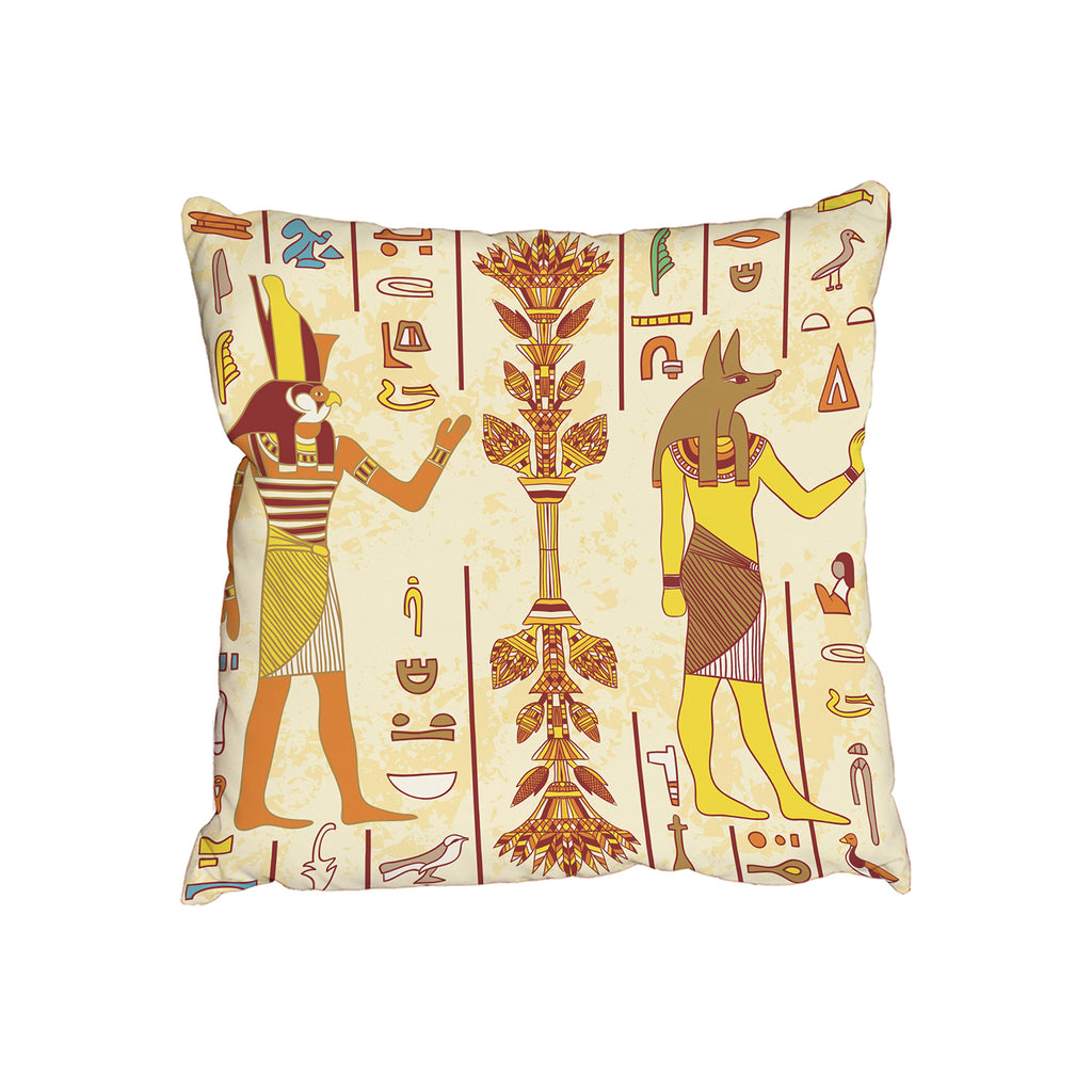 New Product Egyptian gods and ancient egyptian hieroglyphs (Cushion)  - Andrew Lee Home and Living