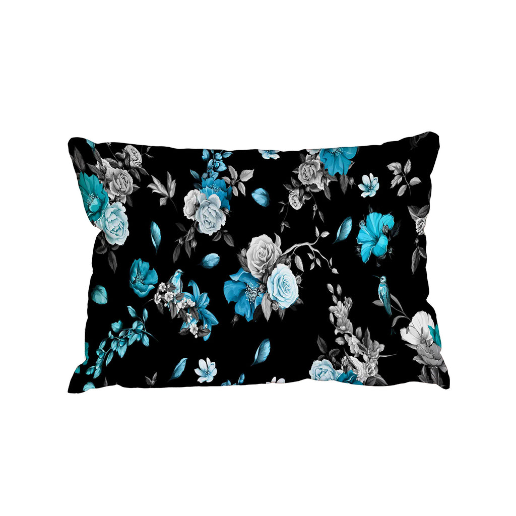 New Product Rose, peony, poppy, pomegranate buds and nightingales (Cushion)  - Andrew Lee Home and Living