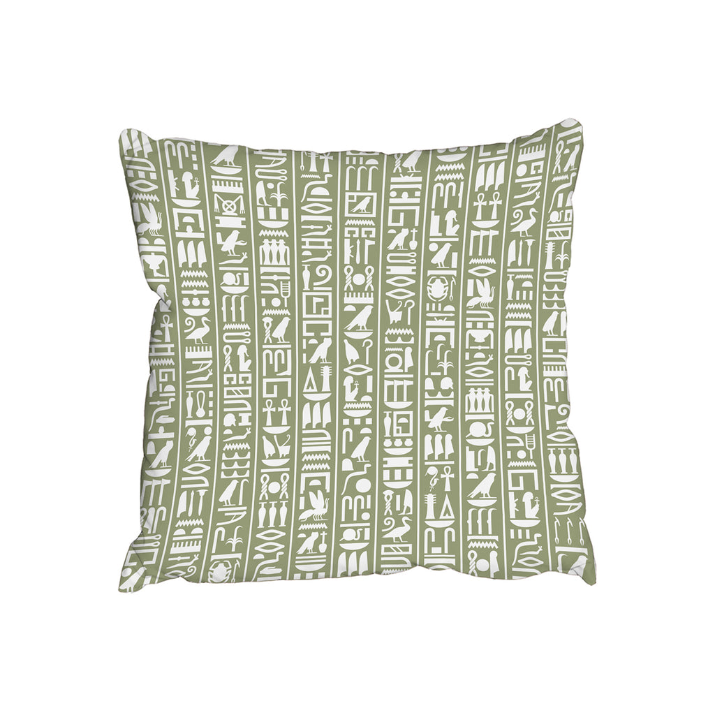 New Product Egyptian hieroglyphic decorative background (Cushion)  - Andrew Lee Home and Living