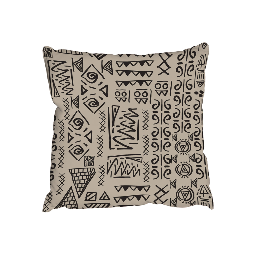 New Product Striped egyptian theme with ethnic and tribal motifs (Cushion)  - Andrew Lee Home and Living
