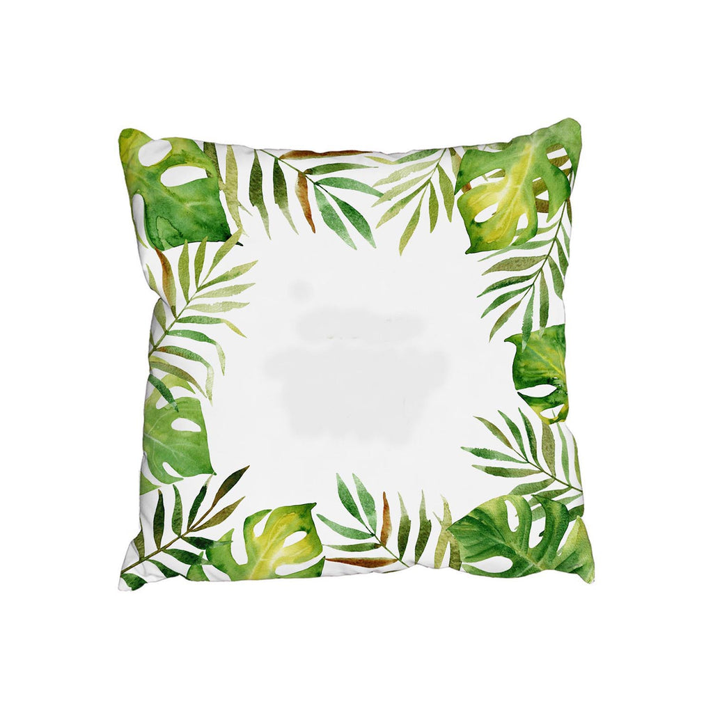New Product Border of Botanical Leaves (Cushion)  - Andrew Lee Home and Living