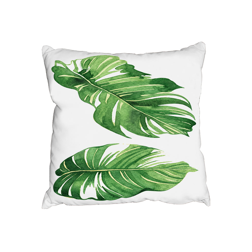 New Product Twin Botanical Leaves (Cushion)  - Andrew Lee Home and Living