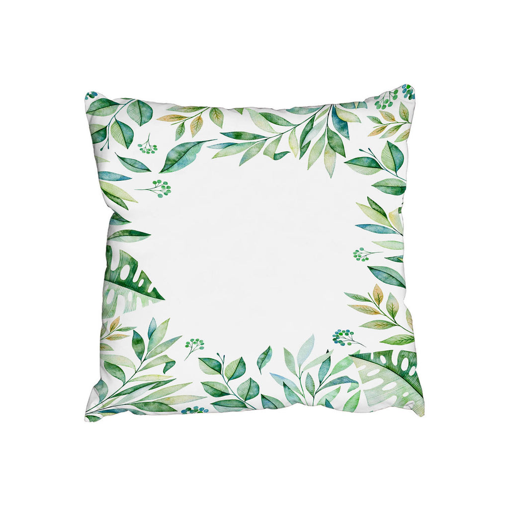 New Product Light Botanical Leaves (Cushion)  - Andrew Lee Home and Living