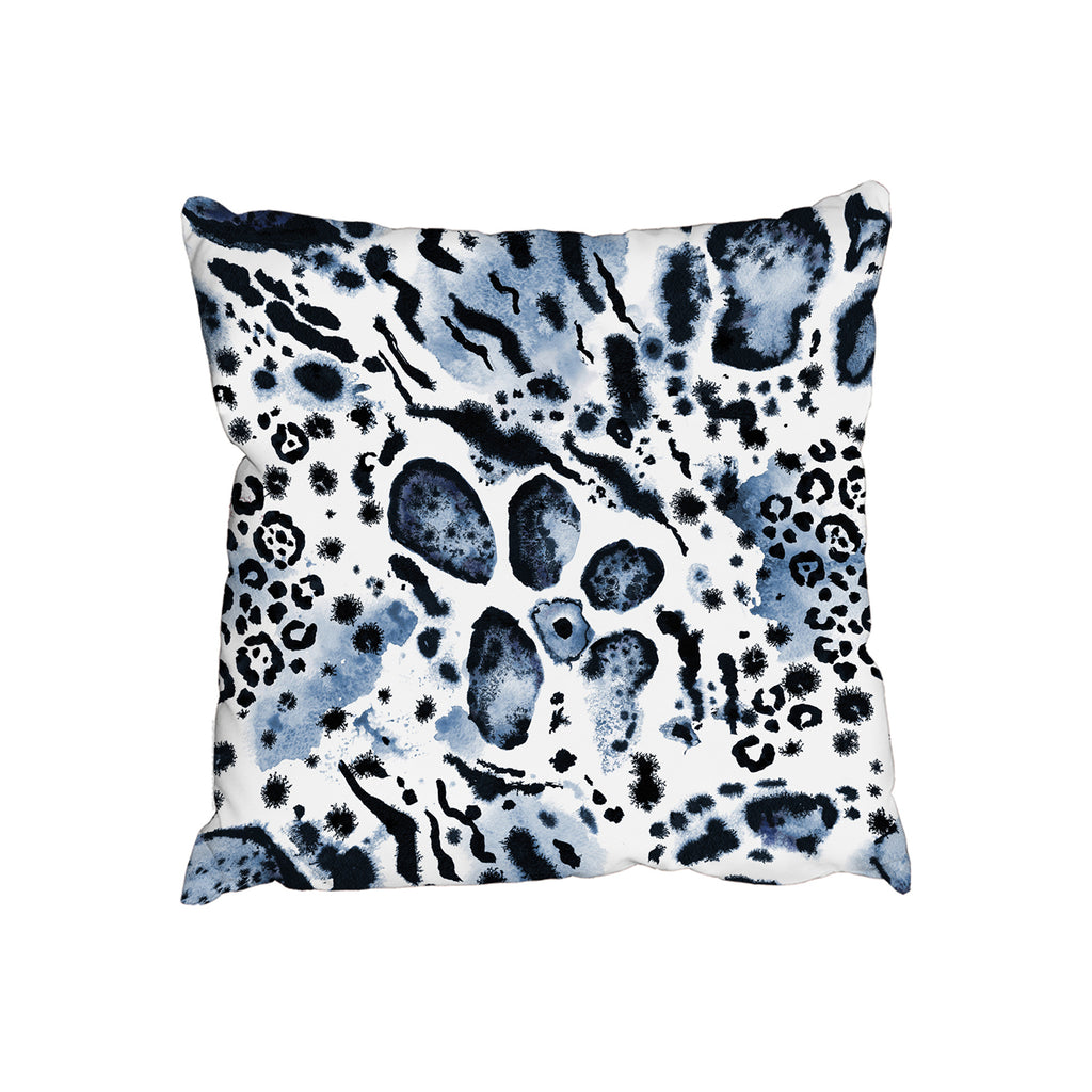 New Product Blue Leopard Print (Cushion)  - Andrew Lee Home and Living