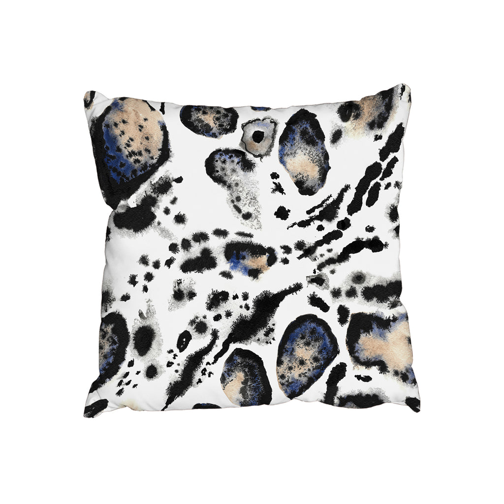 New Product Leopard Print with Blue (Cushion)  - Andrew Lee Home and Living