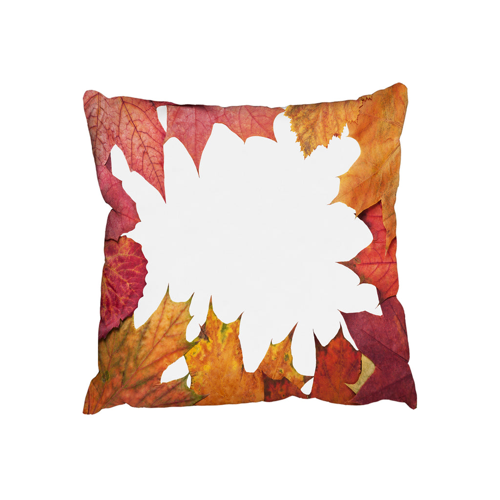 New Product Red Autumn Border (Cushion)  - Andrew Lee Home and Living