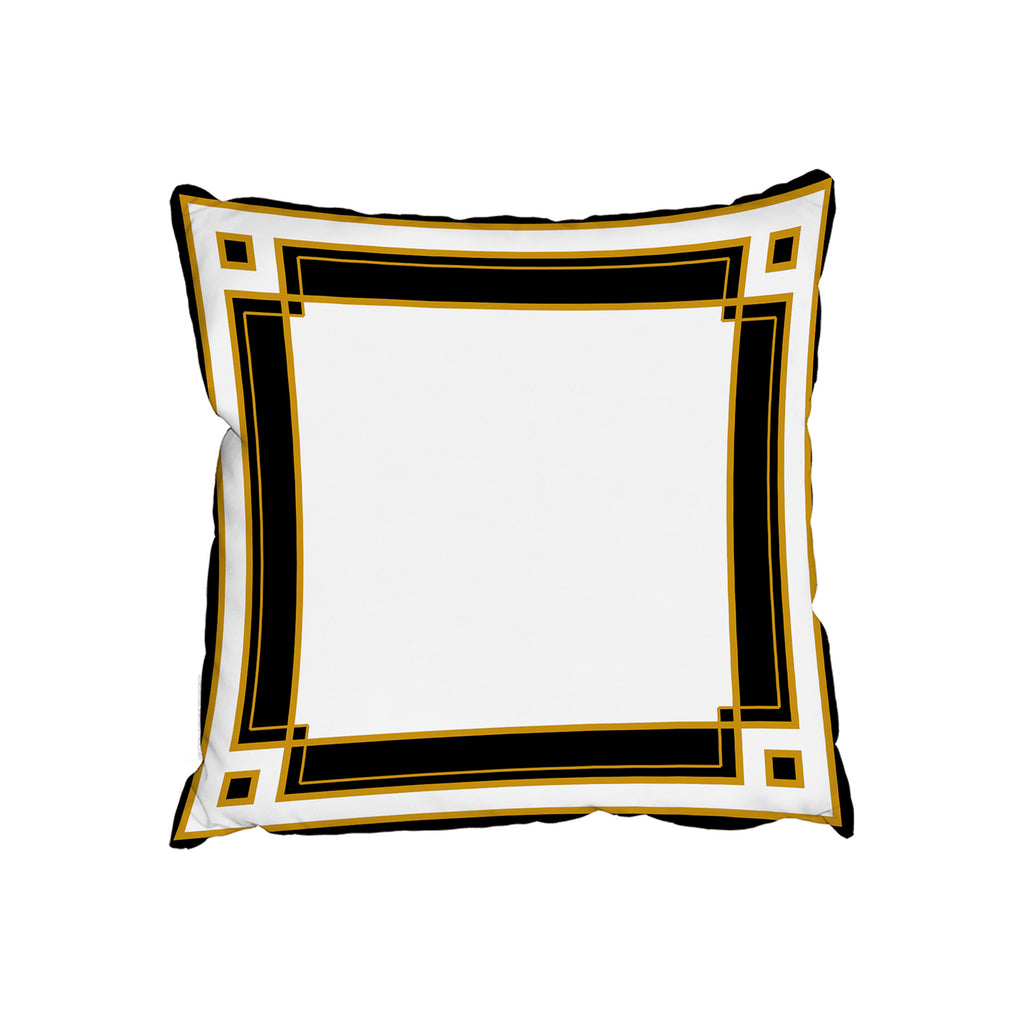 New Product Art Deco Black & Gold (Cushion)  - Andrew Lee Home and Living