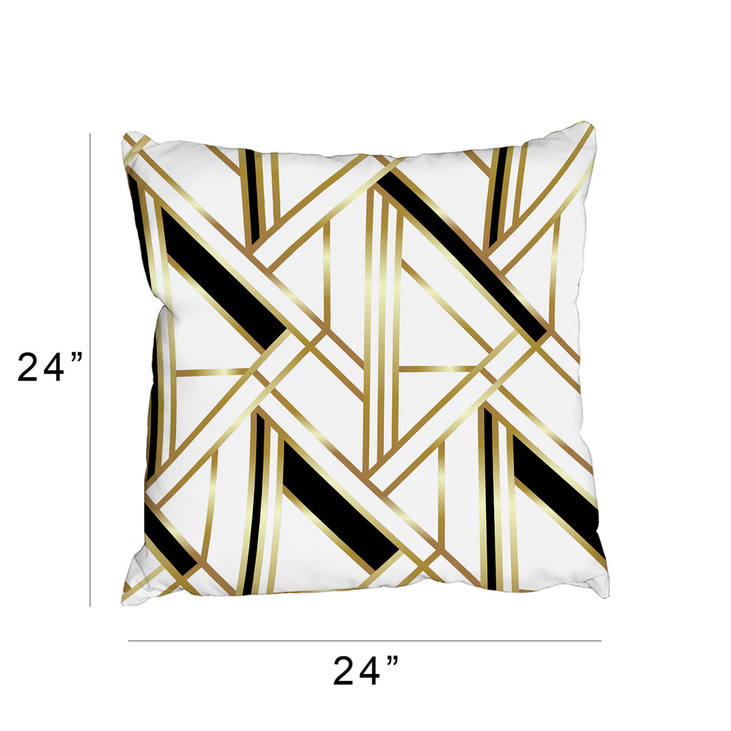 New Product Golden Art Deco (Cushion)  - Andrew Lee Home and Living