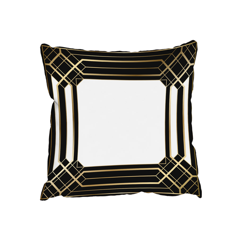 New Product Art Deco Black Frame (Cushion)  - Andrew Lee Home and Living