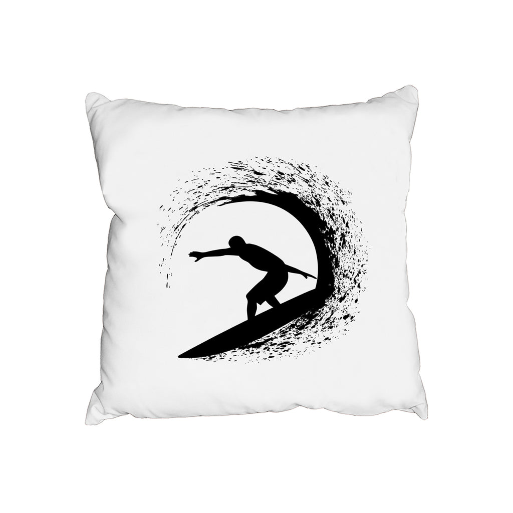 New Product Surfer Silhouette (Cushion)  - Andrew Lee Home and Living