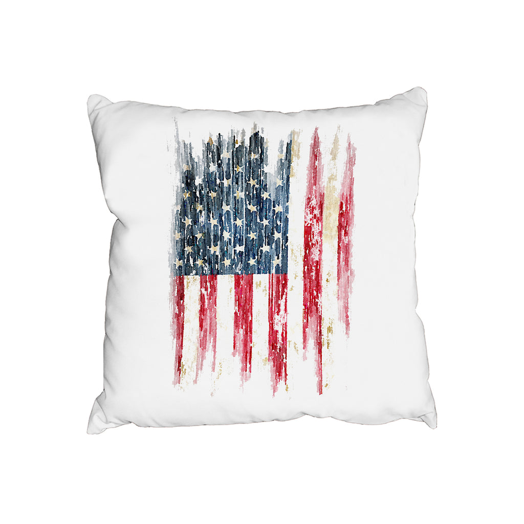 American Grunge Flag (Cushion) - Andrew Lee Home and Living