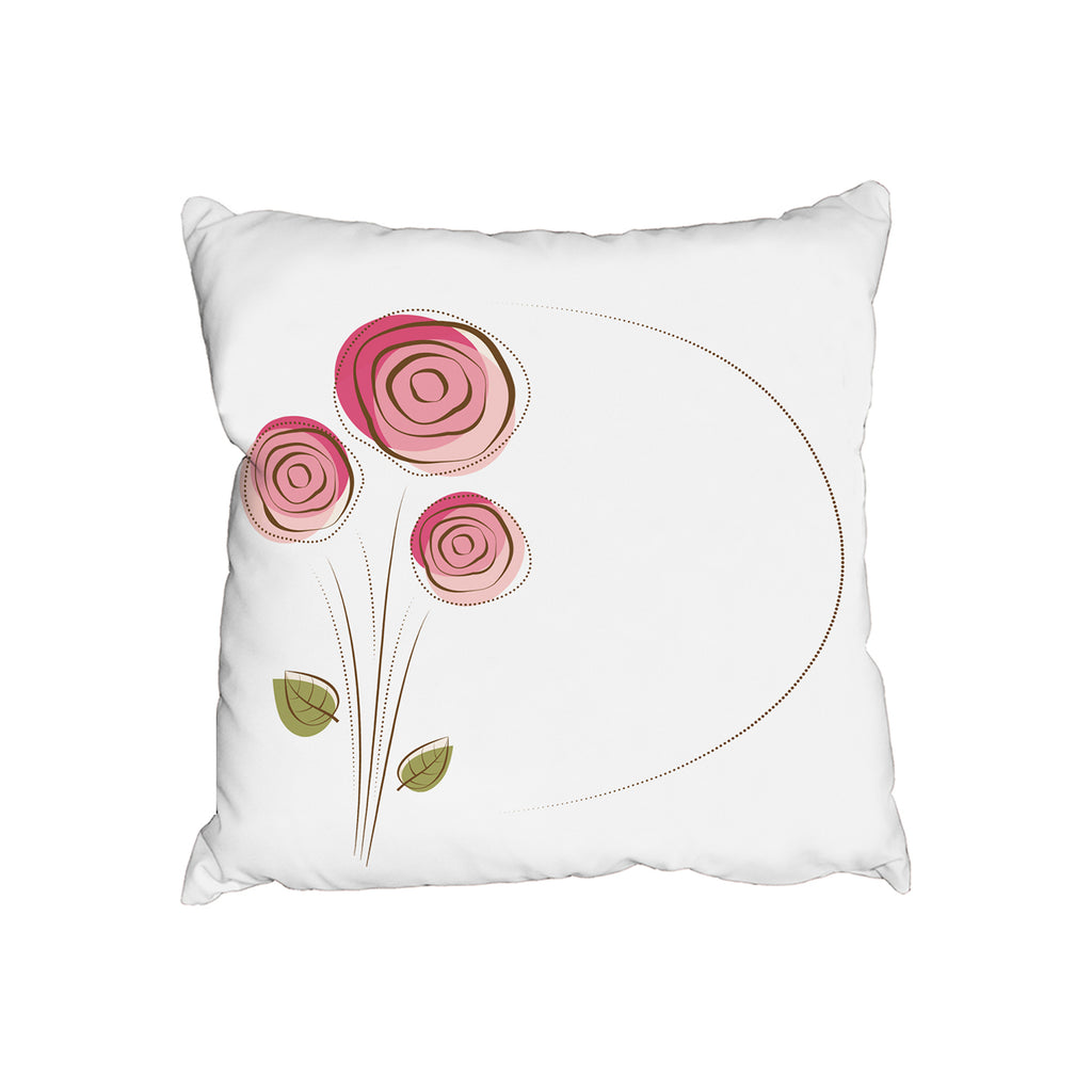 New Product Rose Drawing (Cushion)  - Andrew Lee Home and Living
