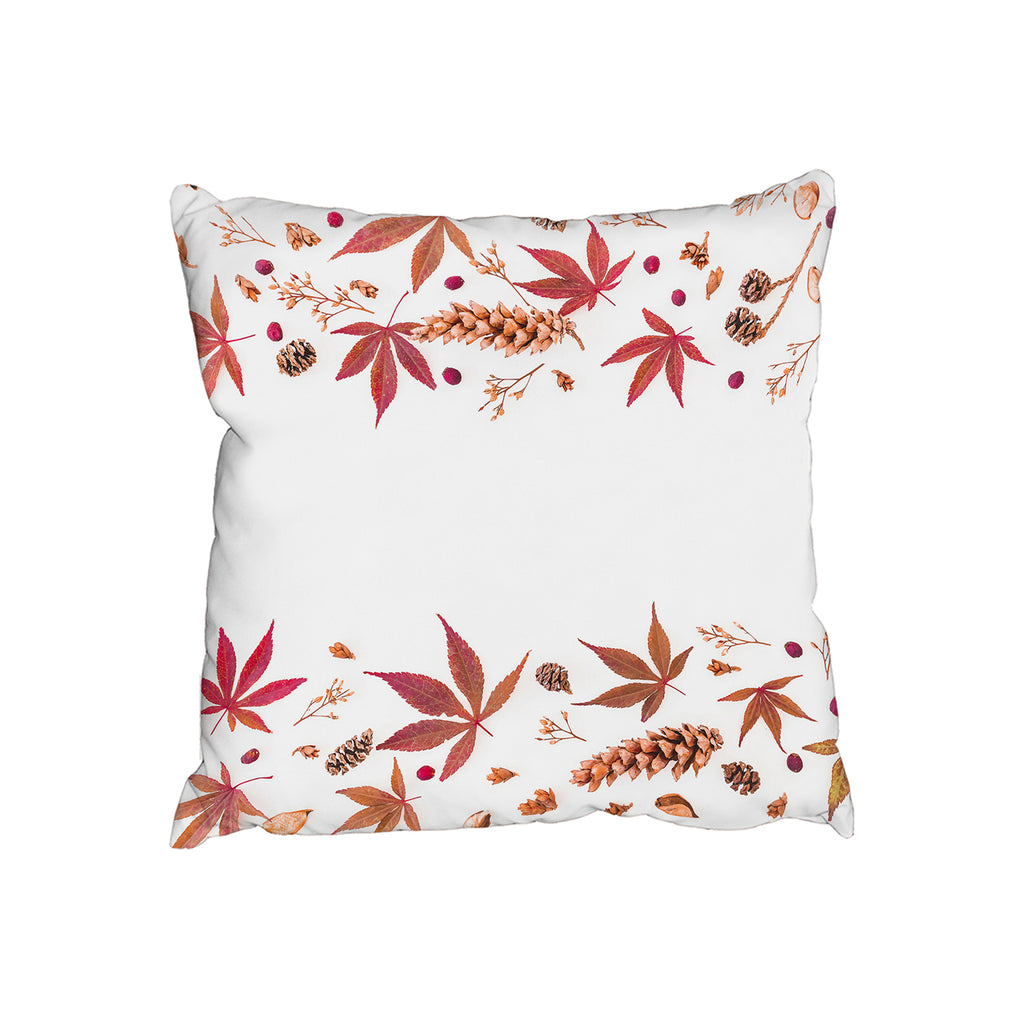 New Product Autumn Leaves Half Border (Cushion)  - Andrew Lee Home and Living