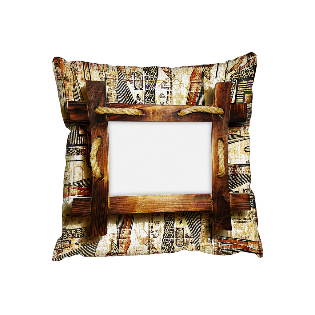 New Product Rustic Egyptian Wooden Frame (Cushion)  - Andrew Lee Home and Living