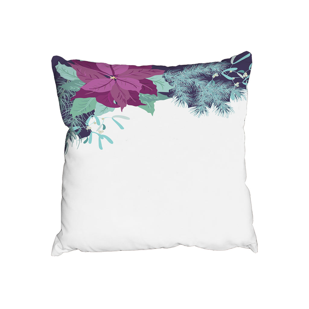 New Product Purple & Blue Flowers (Cushion)  - Andrew Lee Home and Living