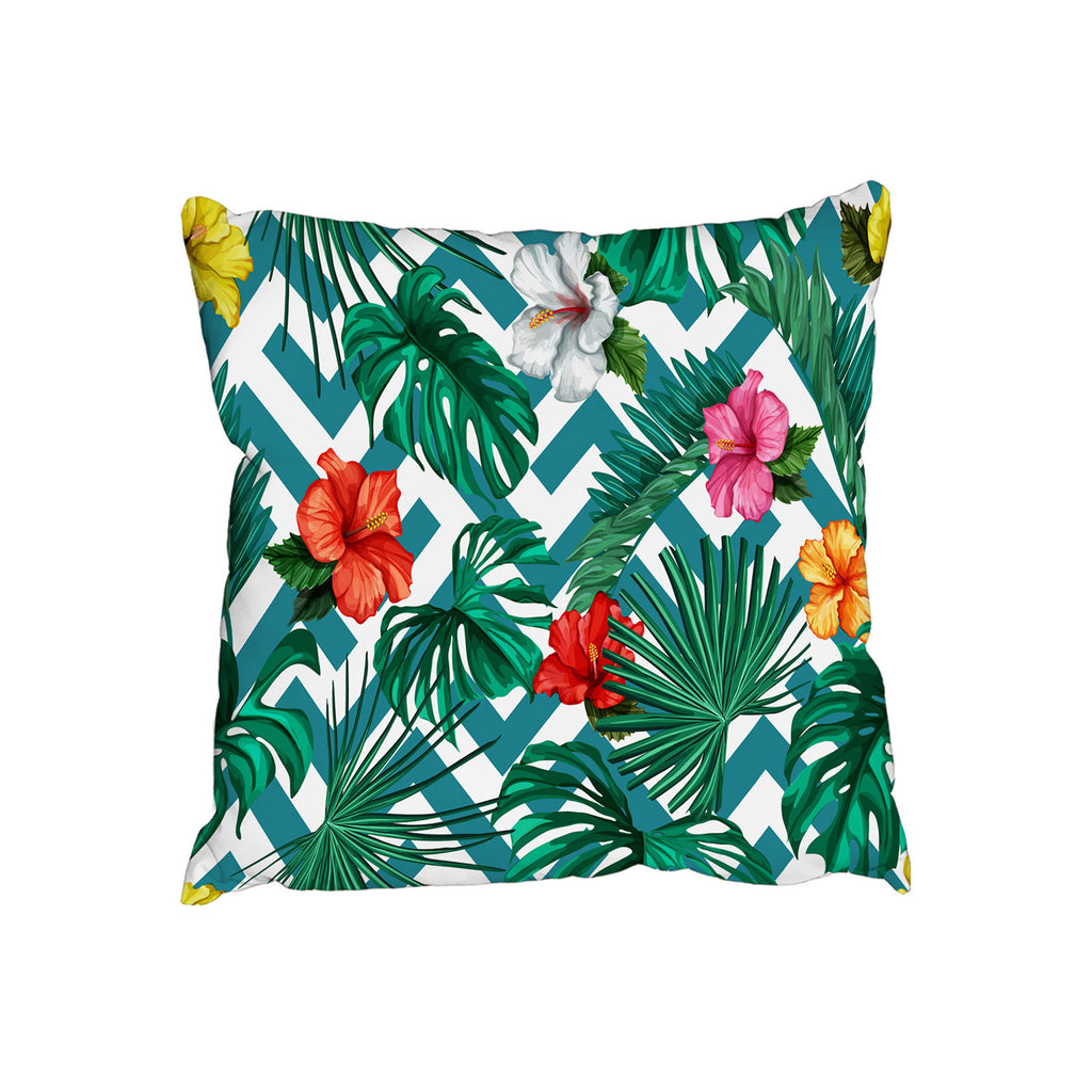 New Product Tropical Leaves & Geometrics (Cushion)  - Andrew Lee Home and Living