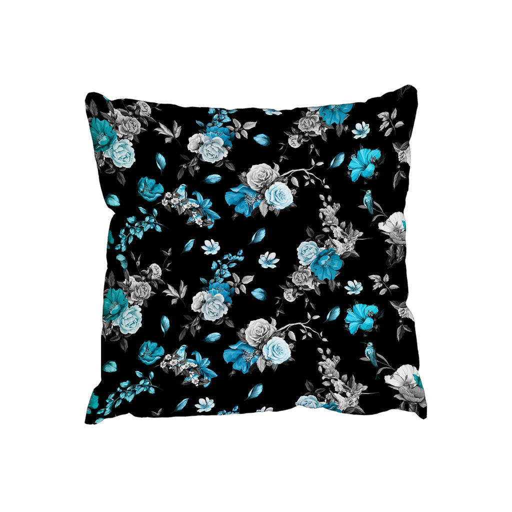 New Product Blue Roses (Cushion)  - Andrew Lee Home and Living