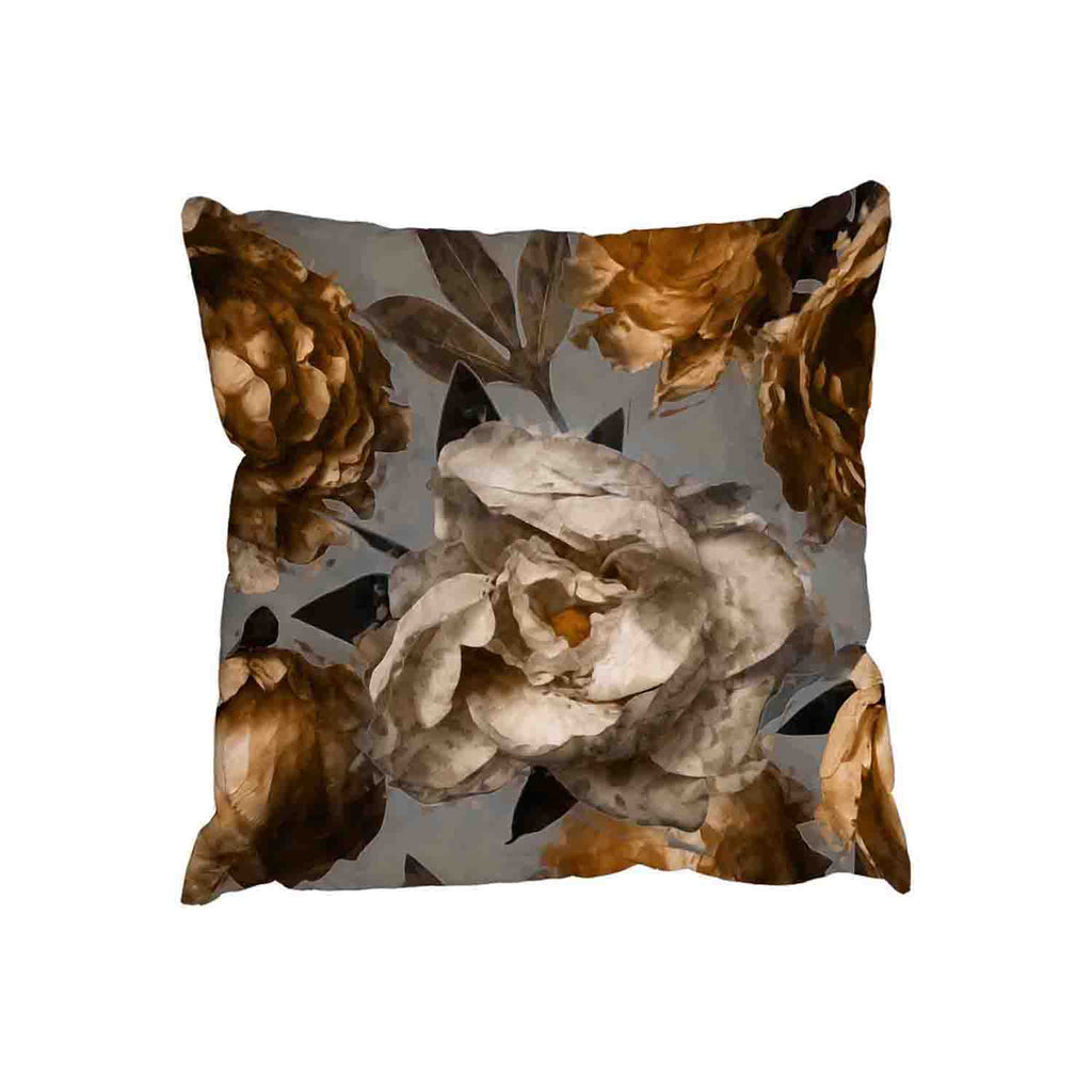 New Product Golden White Flower (Cushion)  - Andrew Lee Home and Living