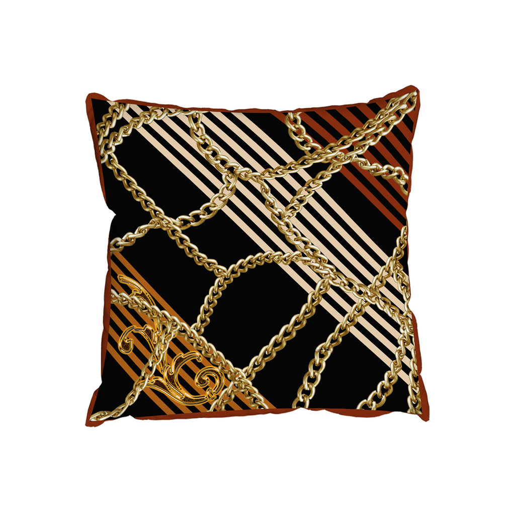New Product Chains & Stripes (Cushion)  - Andrew Lee Home and Living