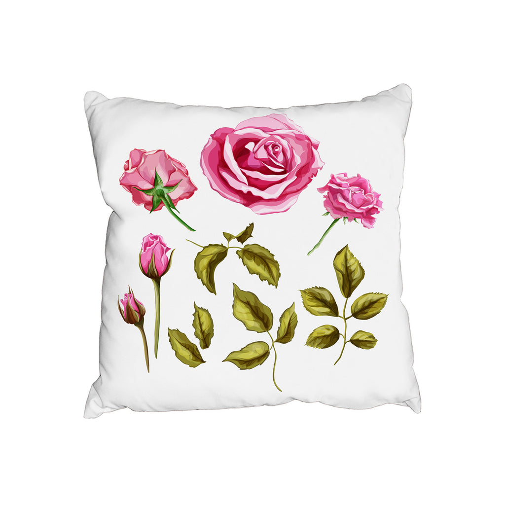 New Product Roses & Leaves (Cushion)  - Andrew Lee Home and Living