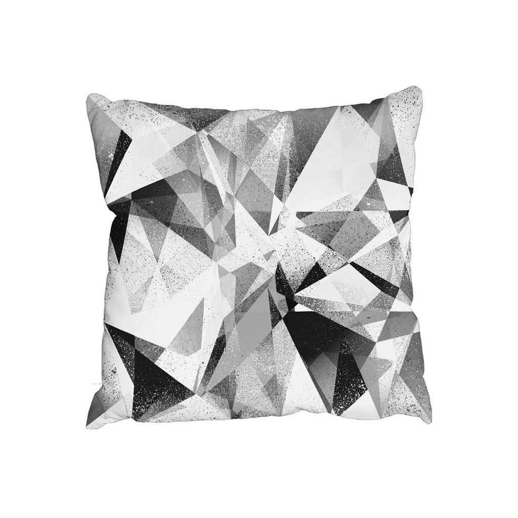 New Product Black & White Geometric Grunge Pattern (Cushion)  - Andrew Lee Home and Living
