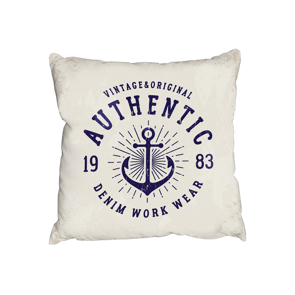 New Product Vintage Anchor Logo (Cushion)  - Andrew Lee Home and Living