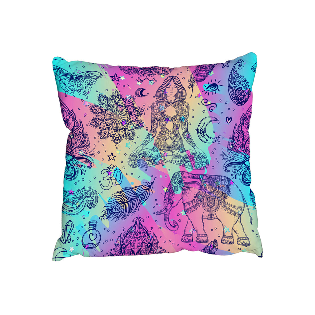 New Product Colorful rainbow (Cushion)  - Andrew Lee Home and Living