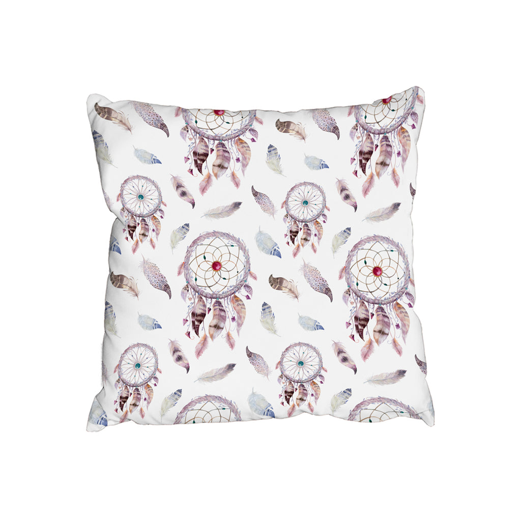New Product Dreamcatcher and feather pattern (Cushion)  - Andrew Lee Home and Living