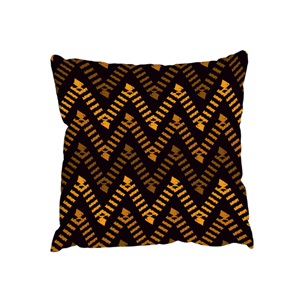 New Product Freehand horizontal zigzag chevron stripes Boho chic (Cushion)  - Andrew Lee Home and Living