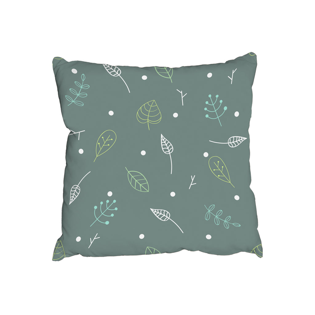 New Product Hand drawn leaves (Cushion)  - Andrew Lee Home and Living