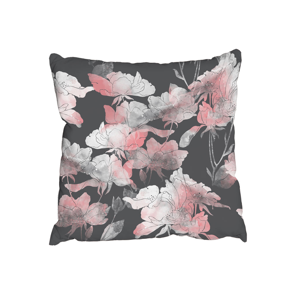 New Product Imprints flowers and leaves of wild rose (Cushion)  - Andrew Lee Home and Living
