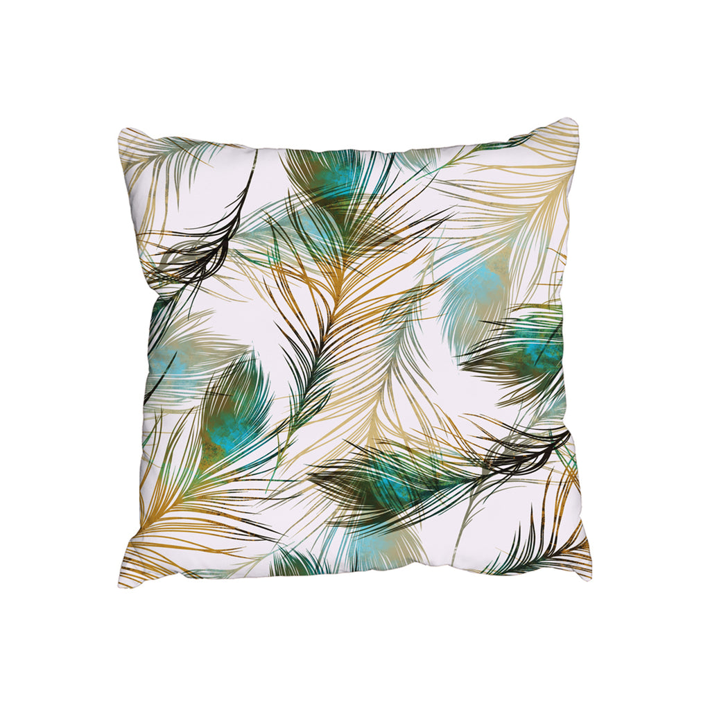 New Product Imprints peacock feathers (Cushion)  - Andrew Lee Home and Living