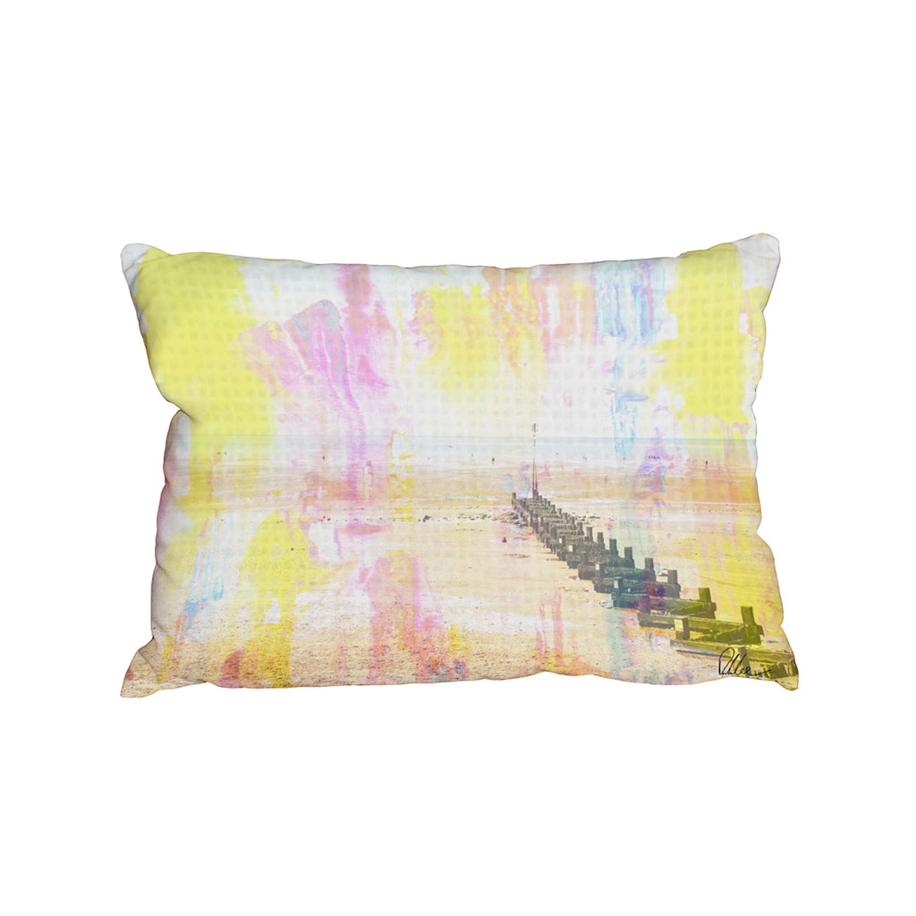 New Product Colourful beach (Cushion)  - Andrew Lee Home and Living