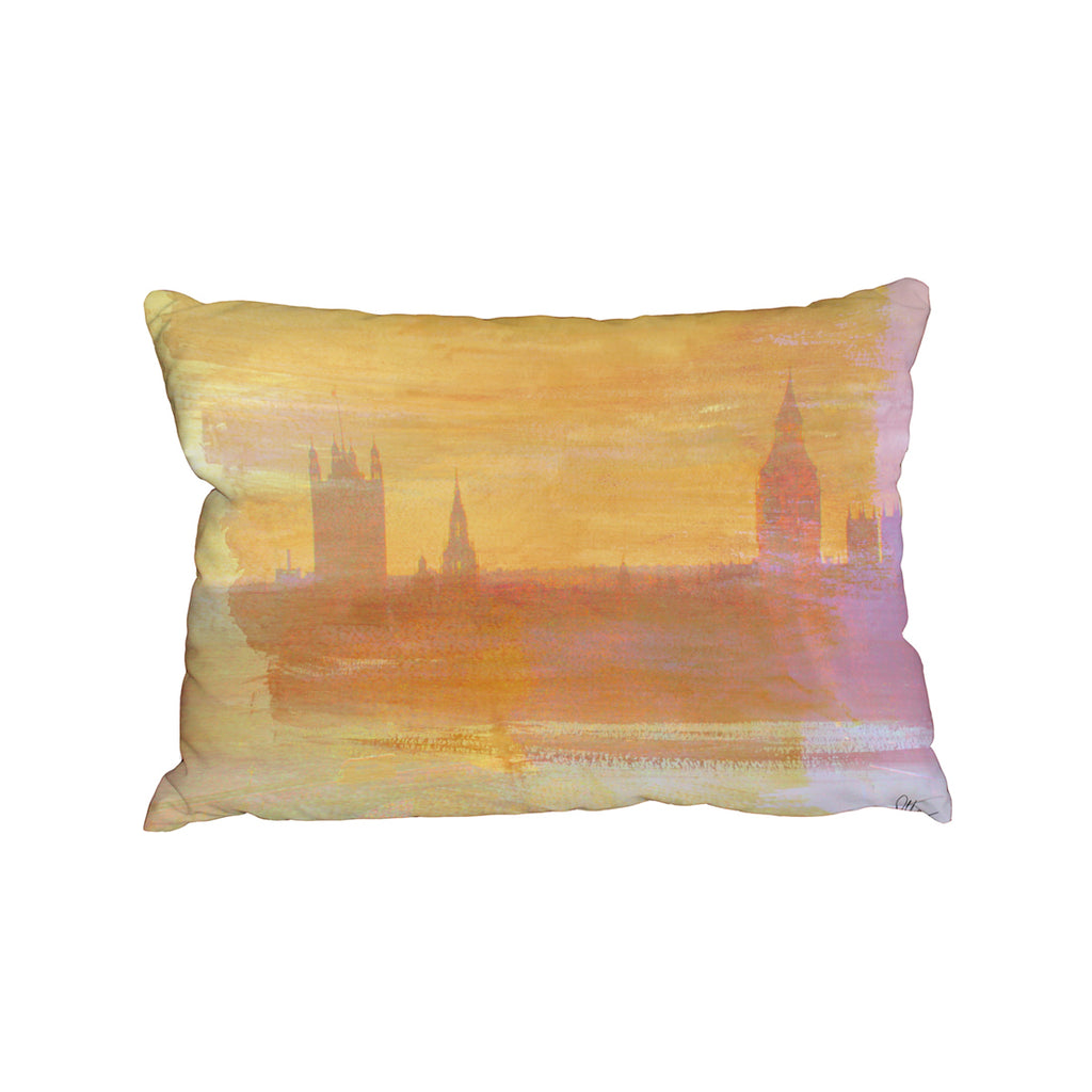 New Product BIG BEN yellow MIST (Cushion)  - Andrew Lee Home and Living