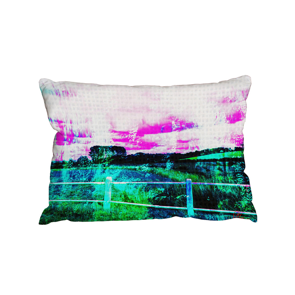 New Product fluorescent countryside (Cushion)  - Andrew Lee Home and Living
