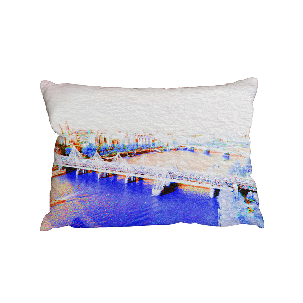 New Product LONDON EYE VEIW blue (Cushion)  - Andrew Lee Home and Living