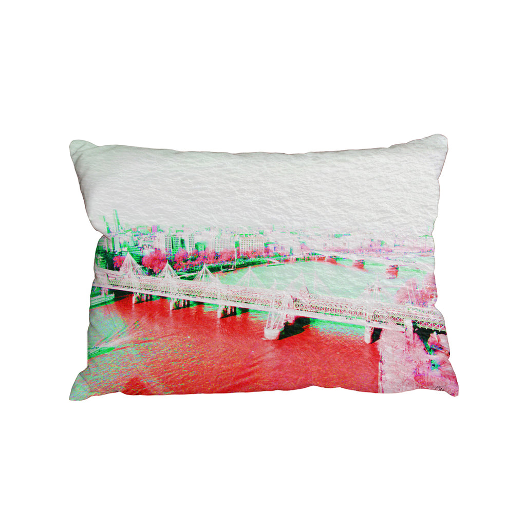 New Product LONDON EYE VEIW RED (Cushion)  - Andrew Lee Home and Living