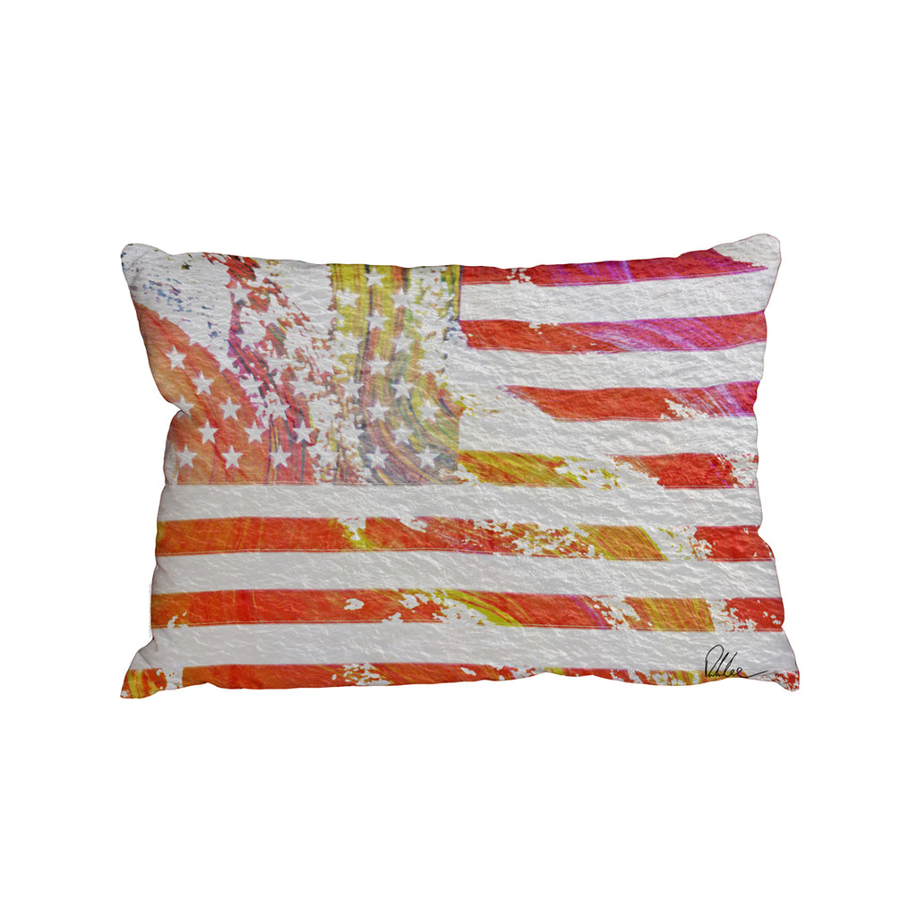 New Product MF American Flag Flare (Cushion)  - Andrew Lee Home and Living