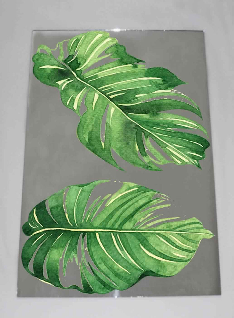 New Product Isolated Leaves (Mirror Art Print)  - Andrew Lee Home and Living Homeware